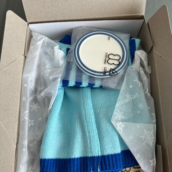 American Girl Doll In the Hanukkah Spirit Sweater - Picture 2 of 4